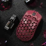 Attack Shark R5 Ultra Carbon Fiber Wireless 8k Paw3950max Gaming Mouse - Red - Image 2