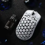 Attack Shark R5 Ultra Carbon Fiber Wireless 8k Paw3950max Gaming Mouse - White - Image 2