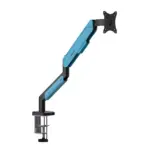 Andaseat Stealth Pro II RGB A9X Single Monitor Arm - Black/Blue