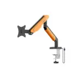 Andaseat Stealth Pro II RGB A9X Single Monitor Arm - Black/Orange - Image 2