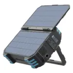 Powerology Helio 1600W Portable Solar Power Generator - Black
