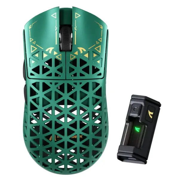 Attack Shark R5 Ultra Carbon Fiber Wireless 8k Paw3950max Gaming Mouse - Green