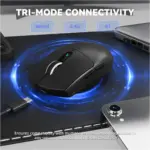 Attack Shark G3 Pro Tri-mode Wireless Gaming Mouse With Charge Dock 25000 Dpi Ultra Lightweight - Black - Image 3