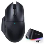 Attack Shark V6 Ultra-light Tri-mode Gaming Mouse - Black