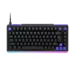 لوحة مفاتيح الألعاب السلكية Logitech G512 X 75 Tmr التناظرية/الميكانيكية ذات المفاتيح اللمسية (تخطيط أمريكي) - أسود
