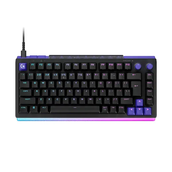 Logitech G512 X 75 Tmr Analog / Mechanical Wired Gaming Keyboard Tactile Switch (US Layout) - Black
