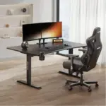 AndaSeat Xtreme Series Gaming Desk, Size (120*75 cm) - Black - Image 4