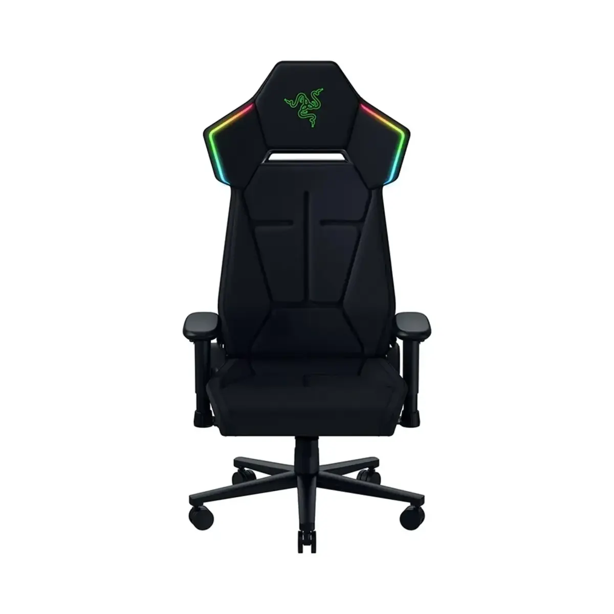 Razer Soma Chroma Wireless RGB Gaming Chair With Fabric Ergonomic, Built-in Lumbar Support, Dual-Density Foam Cushion, 155° Recline - Black - Image 2