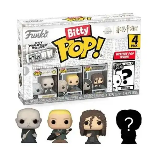 Funko Bitty Pop! Wizarding World: Harry Potter – Lord Voldemort 4-Pack (CDU12PCS)