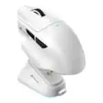 ATTACK SHARK V6 Ultra-Light Tri-Mode Gaming Mouse - White