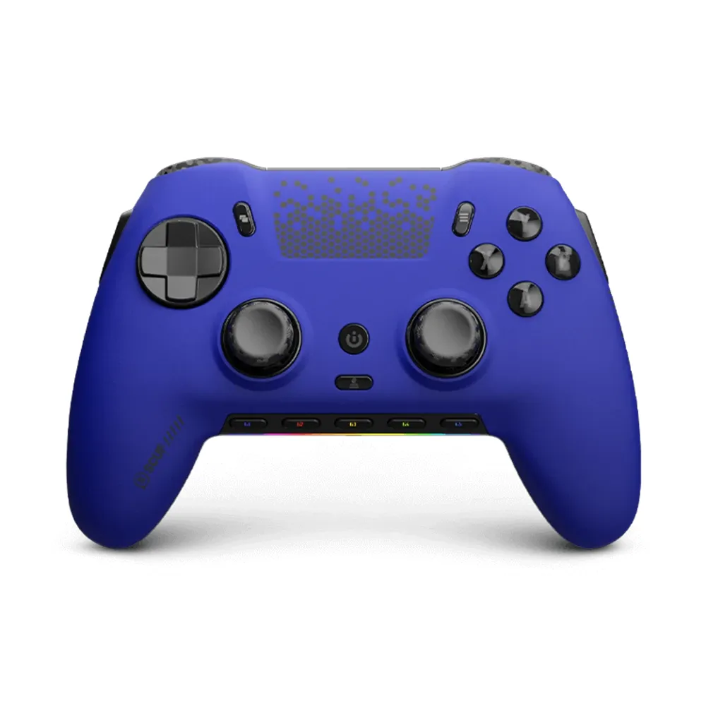 sdf_1 وحدة تحكم الألعاب Scuf Envision Pro v2 بتقنية Hall Effect لأجهزة الكمبيوتر - لون أزرق - الصورة 1