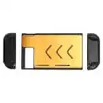Nintendo Switch Aluminum Hard Case Cover Skin Shell Protective Console with Joy Con - Gold