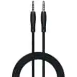 PAWA Nylon Braided 3.5mm Audio Cable 1.2m/4ft - Black