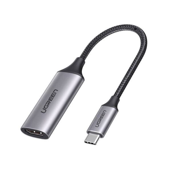 محول يو جرين من USB-C إلى HDMI بدقة 4K 60Hz - رمادي<br/>