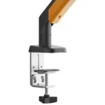 Andaseat Stealth Pro II A9 Ergonomic Single Monitor Arm - Black/Orange - Image 4