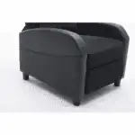 GamerTek Fortress Gaming Sofa - Black - Image 5