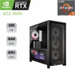 كمبيوتر ألعاب Corsair Frame 4000D | معالج AMD RYZEN 7 9850X3D | بطاقة رسومات RTX 5080 سعة 16 جيجابايت | ذاكرة وصول عشوائي (RAM) سعة 32 جيجابايت | محرك أقراص SSD سعة 1 تيرابايت
