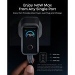 Anker Prime Charger - 160W - 3 Ports - Smart Display - Image 3