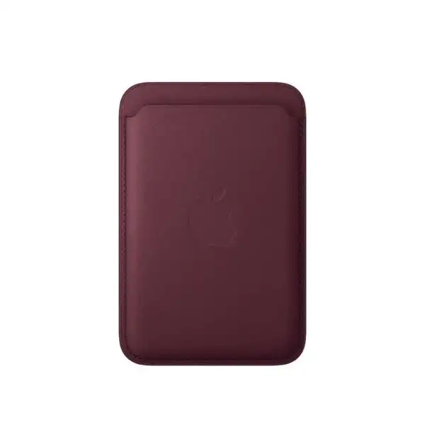 iPhone FineWoven Wallet with MagSafe - Burgundy