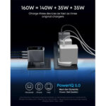Anker Prime Charger - 160W - 3 Ports - Smart Display - Image 4