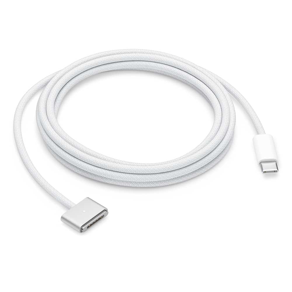 243635476 كابل Apple من USB-C إلى MagSafe 3 - 2 متر - فضي - الصورة 1