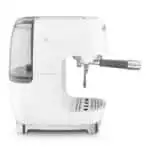 Smeg 50s Style Asthetic  Espresso Coffe Machine With Pump - White - Image 4
