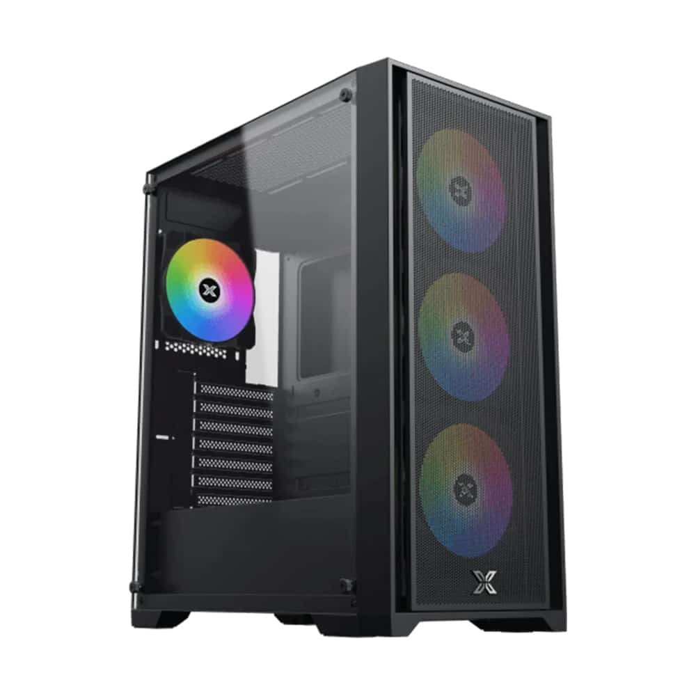3465437 هيكل XIGMATEK GAMING X II RGB ATX - أسود - الصورة 1