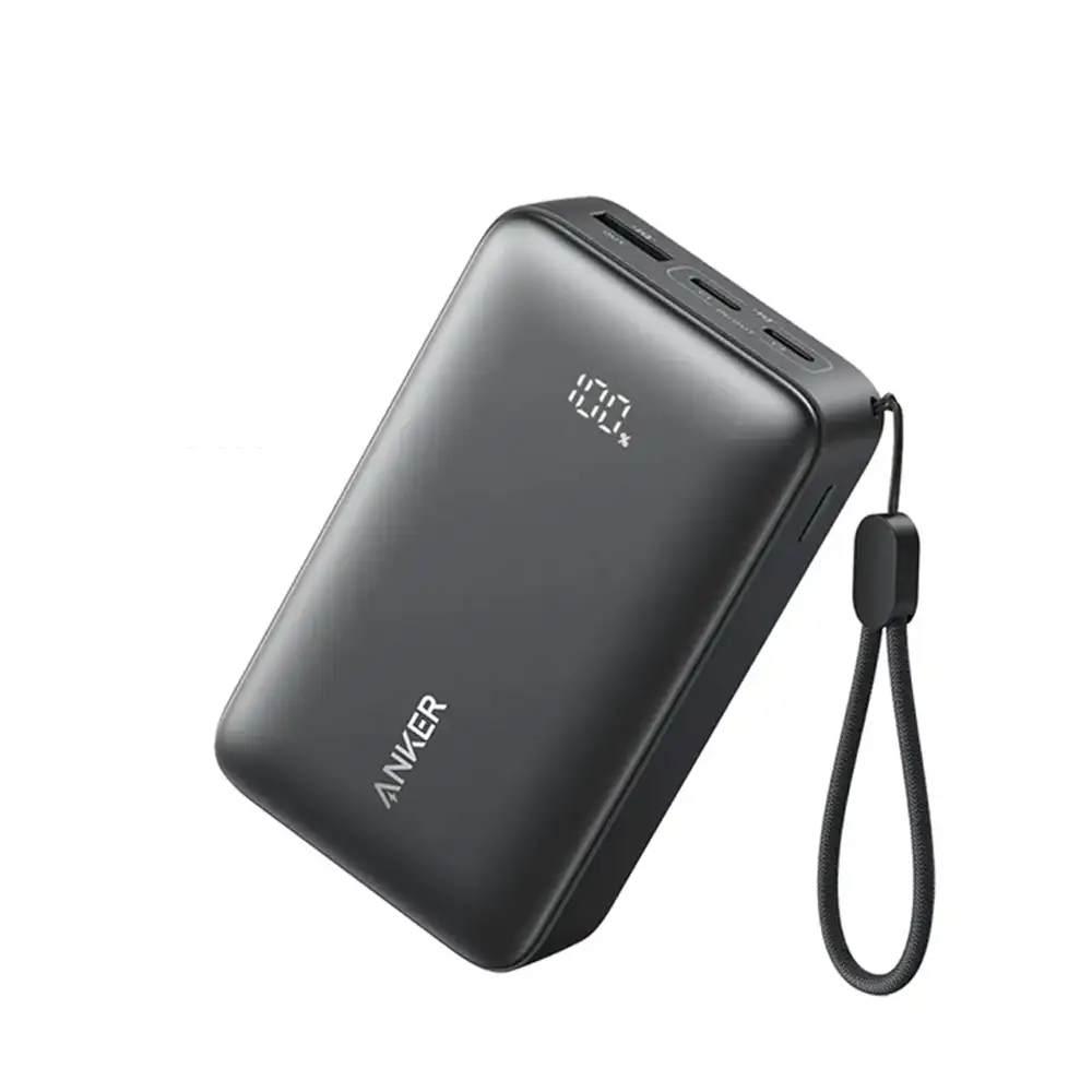 34765476587698 Anker Zolo 10000mAh 30W Fast Charging Portable Power Bank - Black - Image 1