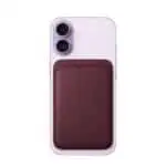 iPhone FineWoven Wallet with MagSafe - Burgundy - Image 3