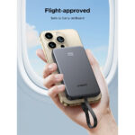 UGREEN 10000mAh 20W Power Bank with Built-in Cable - Image 2