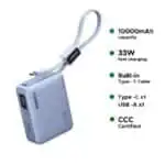 UGREEN 10000mAh 33W Fast Charging Power Bank With Type C Cable