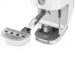 Smeg 50s Style Asthetic  Espresso Coffe Machine With Pump - White - Image 6
