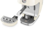 Smeg 50's Style Aesthetic Espresso Coffee Machine with Pump - Cream - Image 6