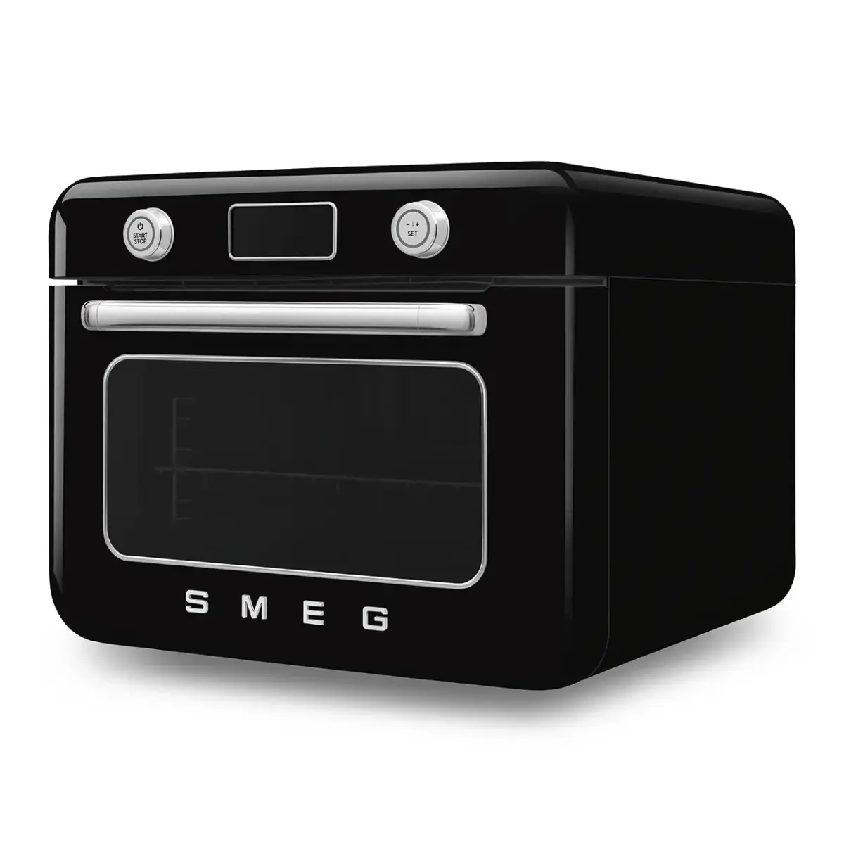 Smeg 50's Style Countertop 10in1 Multifunction Oven - Black - Image 2