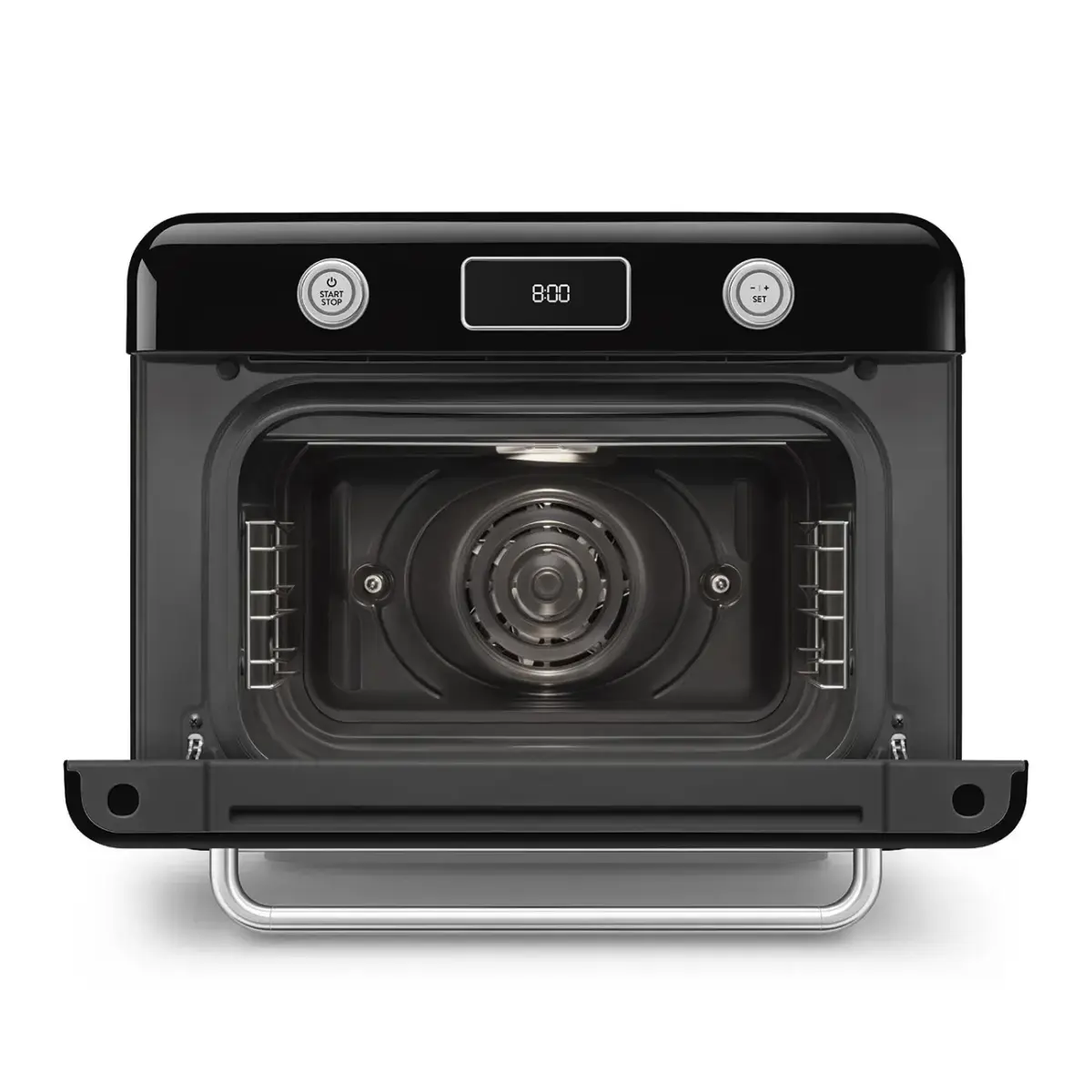Smeg 50's Style Countertop 10in1 Multifunction Oven - Black - Image 3