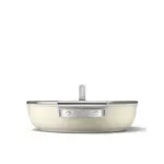 Smeg 50's Style 28 cm Non-stick Deep pan - Cream - Image 3