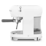 Smeg 50's Style Espresso Coffee Machine with Steam Wand - White - Image 4