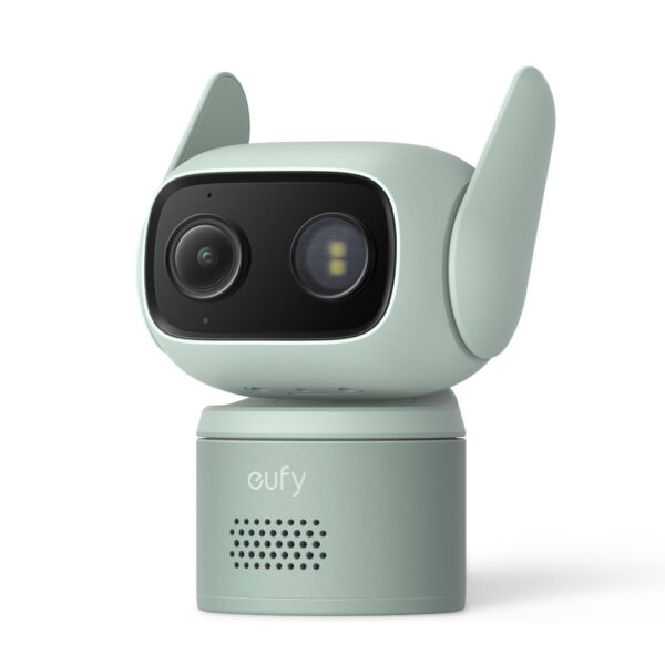 eufy Wired Cam C31 Full HD Pan-Tilt Security Camera CCTV (Green)