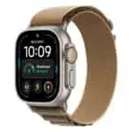 Apple Watch Ultra 4, GPS + Cellular, 49mm, Natural Titanium Case with Desert Alpine Loop - M - Image 2