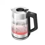 LePresso Multi-Temperature Illuminated Glass Kettle - Black