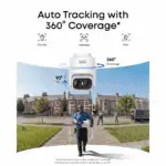 ⁦حزمة Eufy Cam C37 من كاميرتين مع HomeBase Mini - أبيض⁩ - الصورة ⁦3⁩