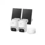 ⁦حزمة Eufy Cam C37 من كاميرتين مع HomeBase Mini - أبيض⁩ - الصورة ⁦2⁩