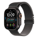 Apple Watch Ultra 4, GPS + Cellular, 49mm, Black Titanium Case with Black Titanium Milanese Loop - M - Image 2