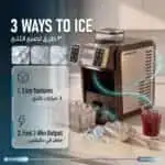 Powerology Alaska 2 In 1 Ice And Snow Maker - Black - Image 3