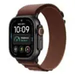 Apple Watch Ultra 4, GPS + Cellular, 49mm, Black Titanium Case with Burgundy Alpine Loop - L - Image 2