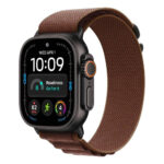 Apple Watch Ultra 4, GPS + Cellular, 49mm, Black Titanium Case with Burgundy Alpine Loop - M - Image 2