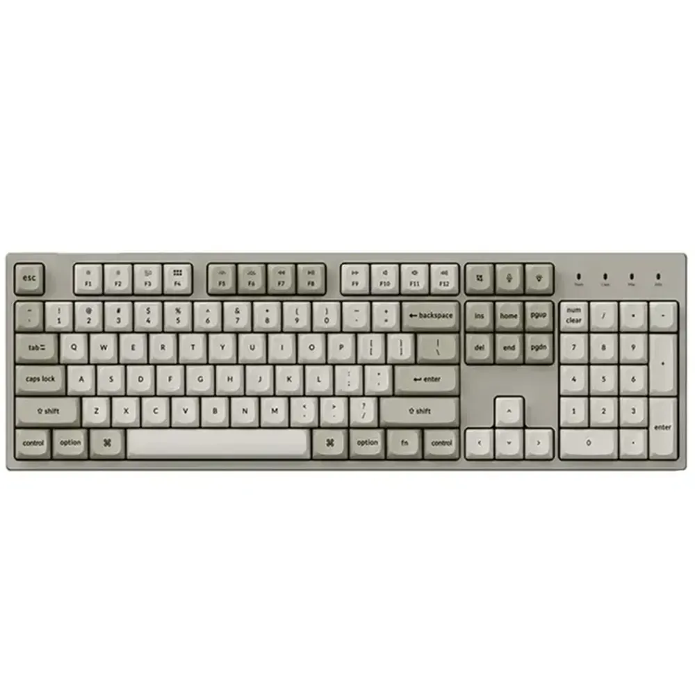 jhol Keychron C2 Pro 8K QMK full size (100%) Wired Mechanical Keyboard Connectivity Type-C - (Arabic Layout) - Image 1