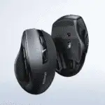 UGREEN Ergonomic Wireless Mouse 2.4G 4000DPI Silence Design – Black - Image 5