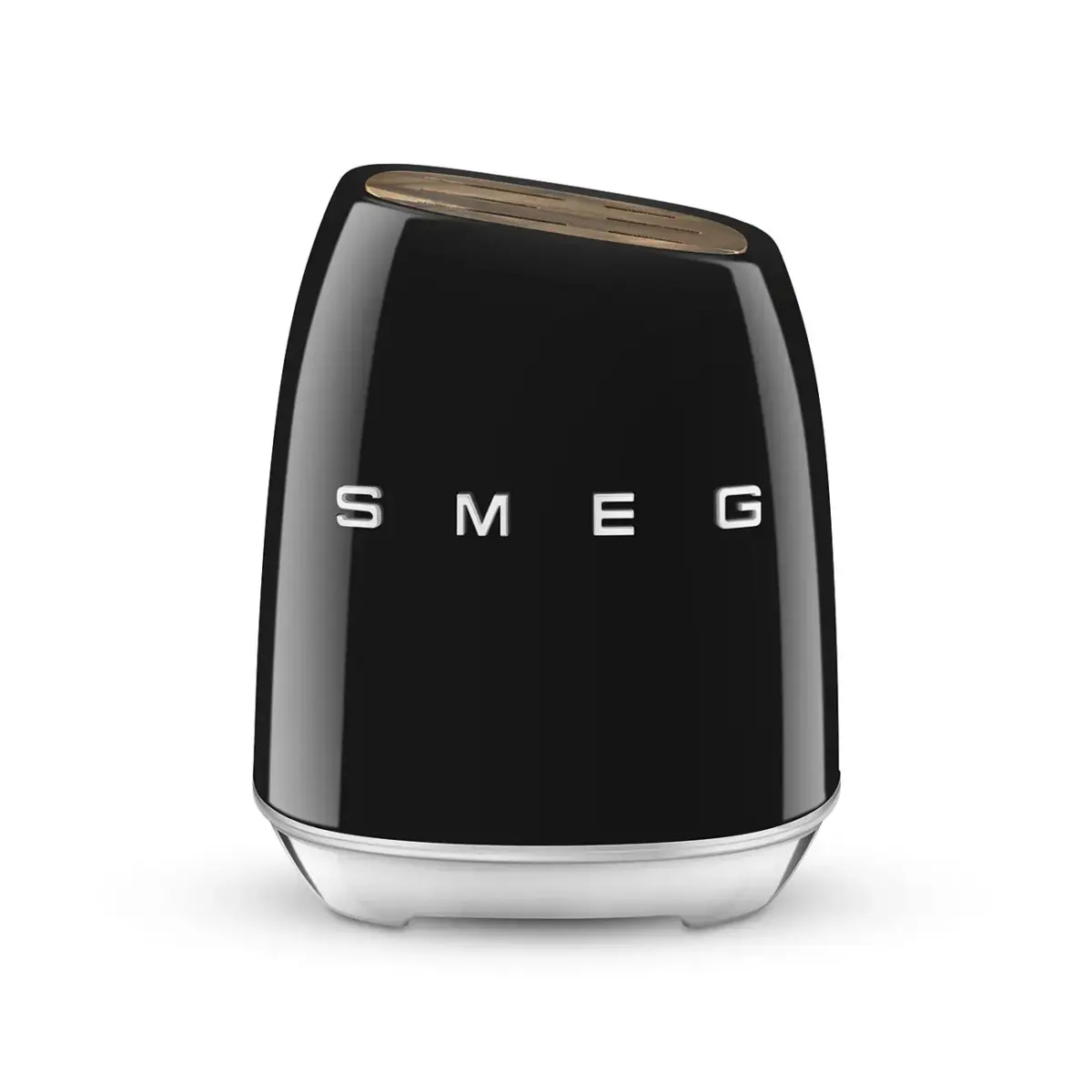 Smeg 50's Style Knife block Set - Black - Image 3