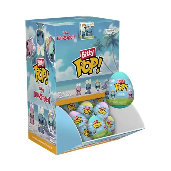 مجسم Funko Bitty Pop! مفاجأة كرتون وأنيميشن: ديزني - بيضة عيد الفصح ليلو وستيتش (قطعة واحدة عشوائية)